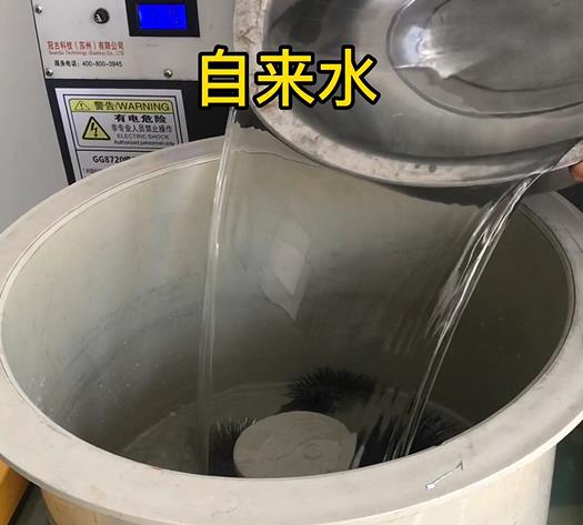 隆安不锈钢箍抛光用水